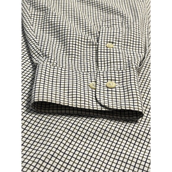 MENS POLO RALPH LAUREN REGENT CLASSIC FIT WHITE CHECK L/S DRESS SHIRT 18 XXL - Picture 11 of 11